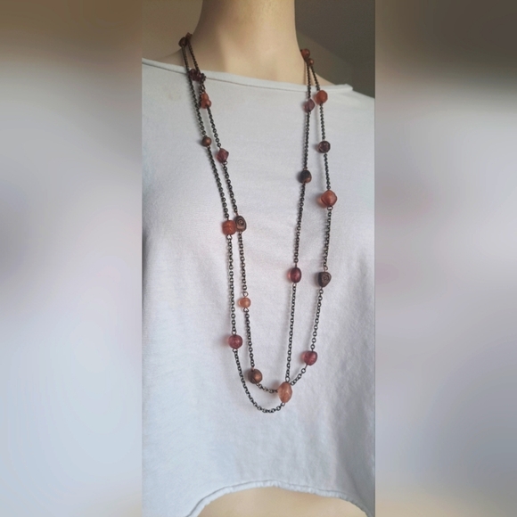 Long Beaded Necklace - Picture 1 of 4